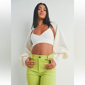 🆕🤍WHITE BOLERO